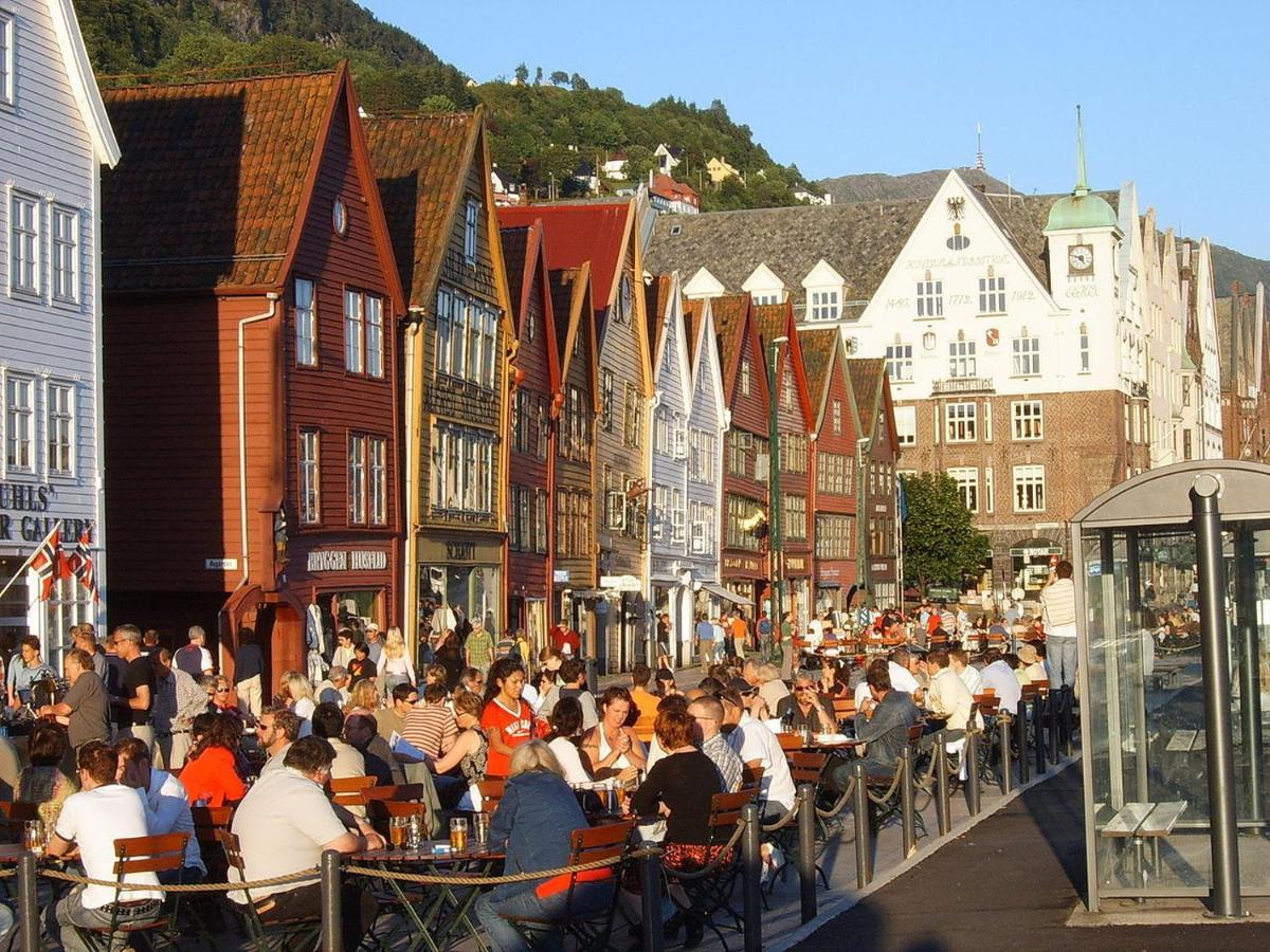 Inner City Center Bergen Bagian luar foto